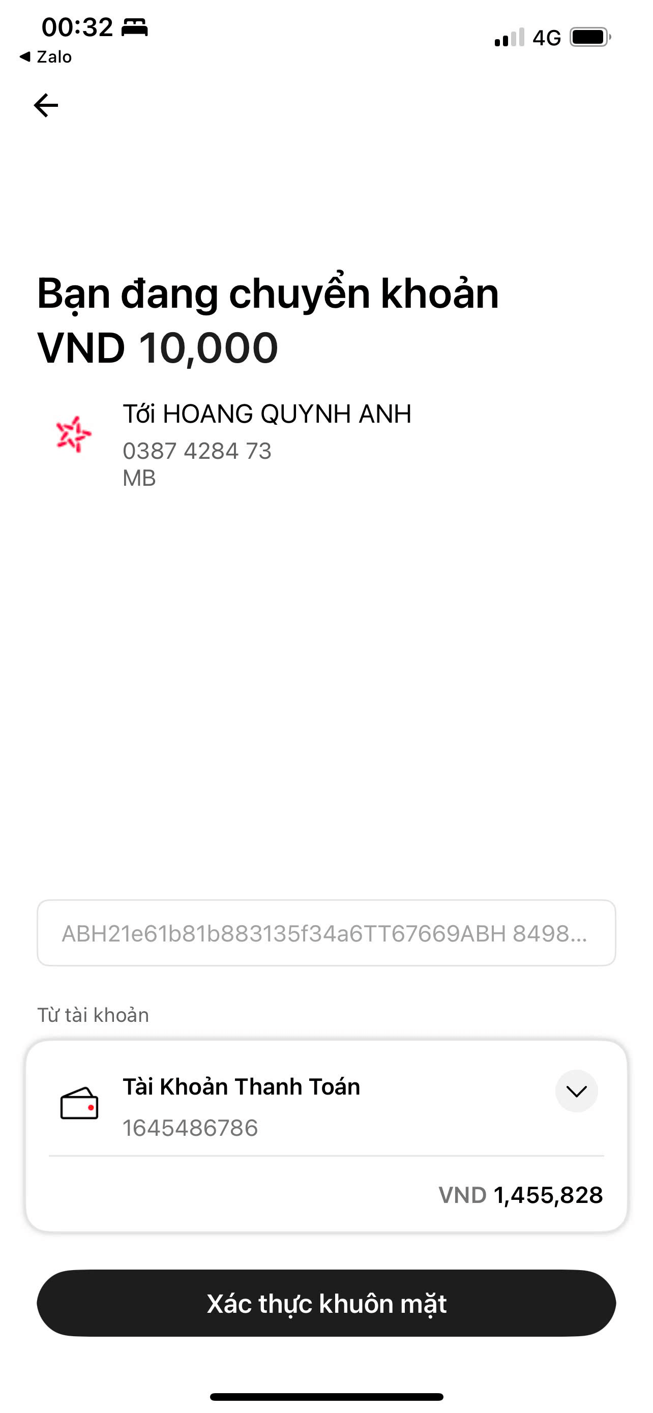 [Ảnh Thanh toán thành công]